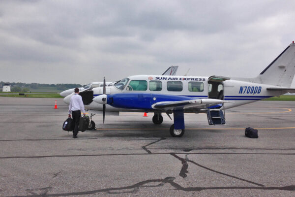 Sun Air Express, LNS-IAD-HGR, 2015 (1)