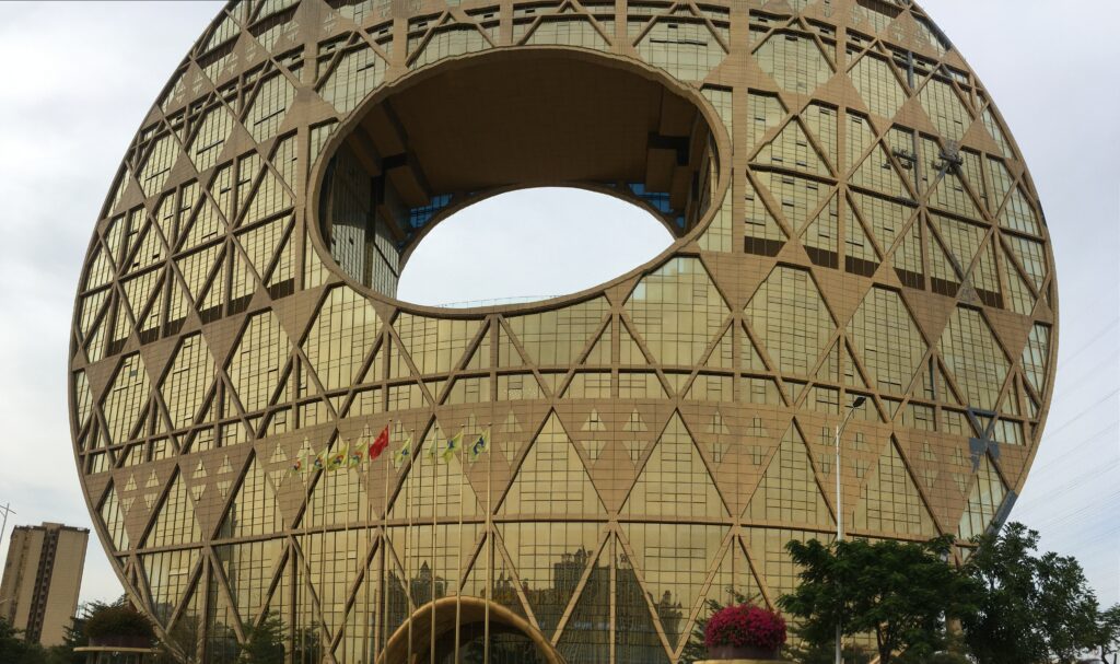 Guangzhou Circle Modern Chinese Architecture No Work All Travel