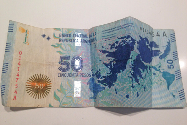 Argentina 50 Peso Note
