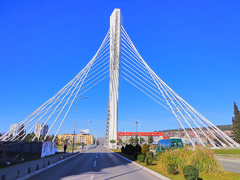 Millennium Bridge Podgorica Montenegro