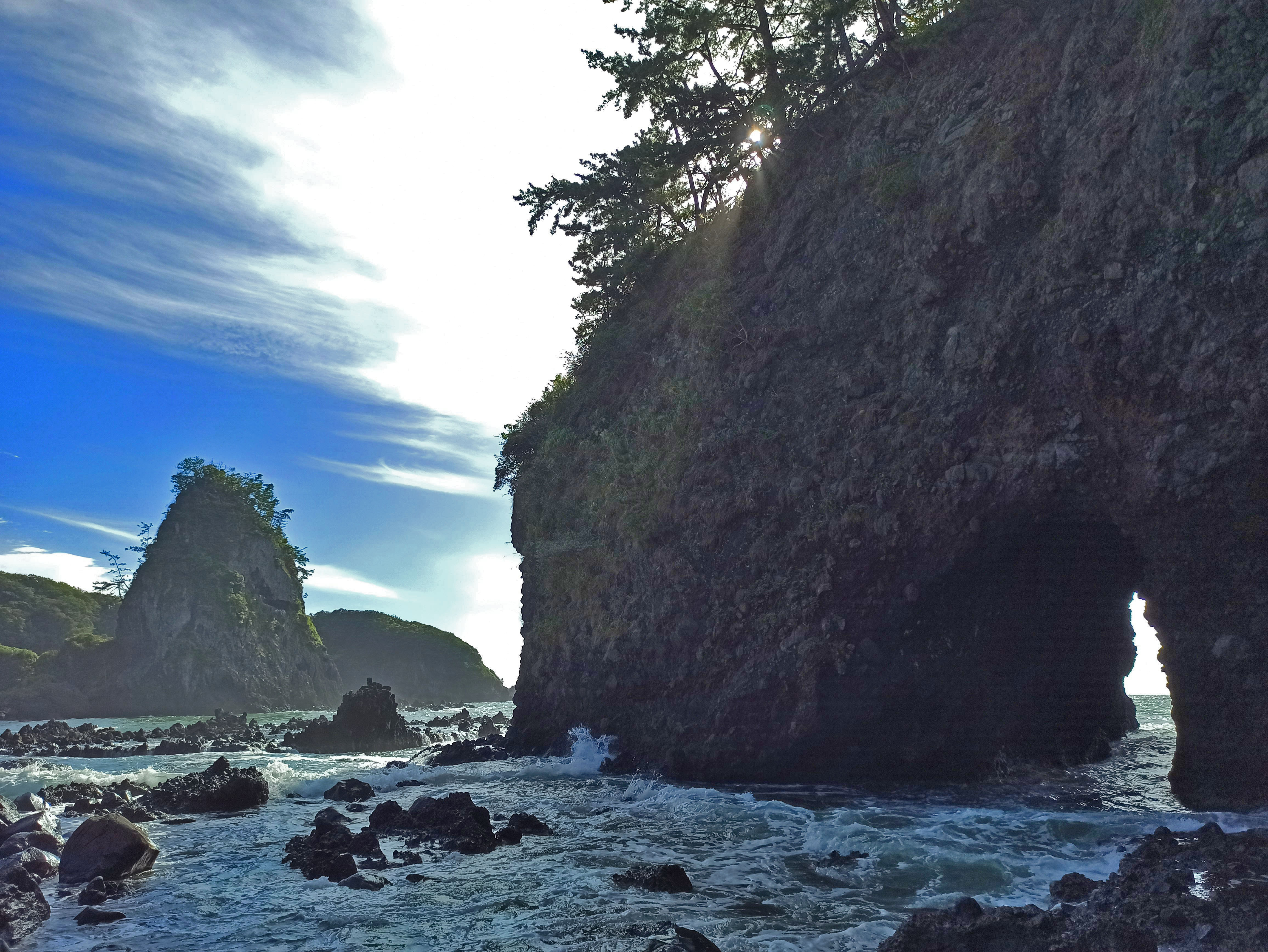 Ganmon Rock Kongou Noto Japan