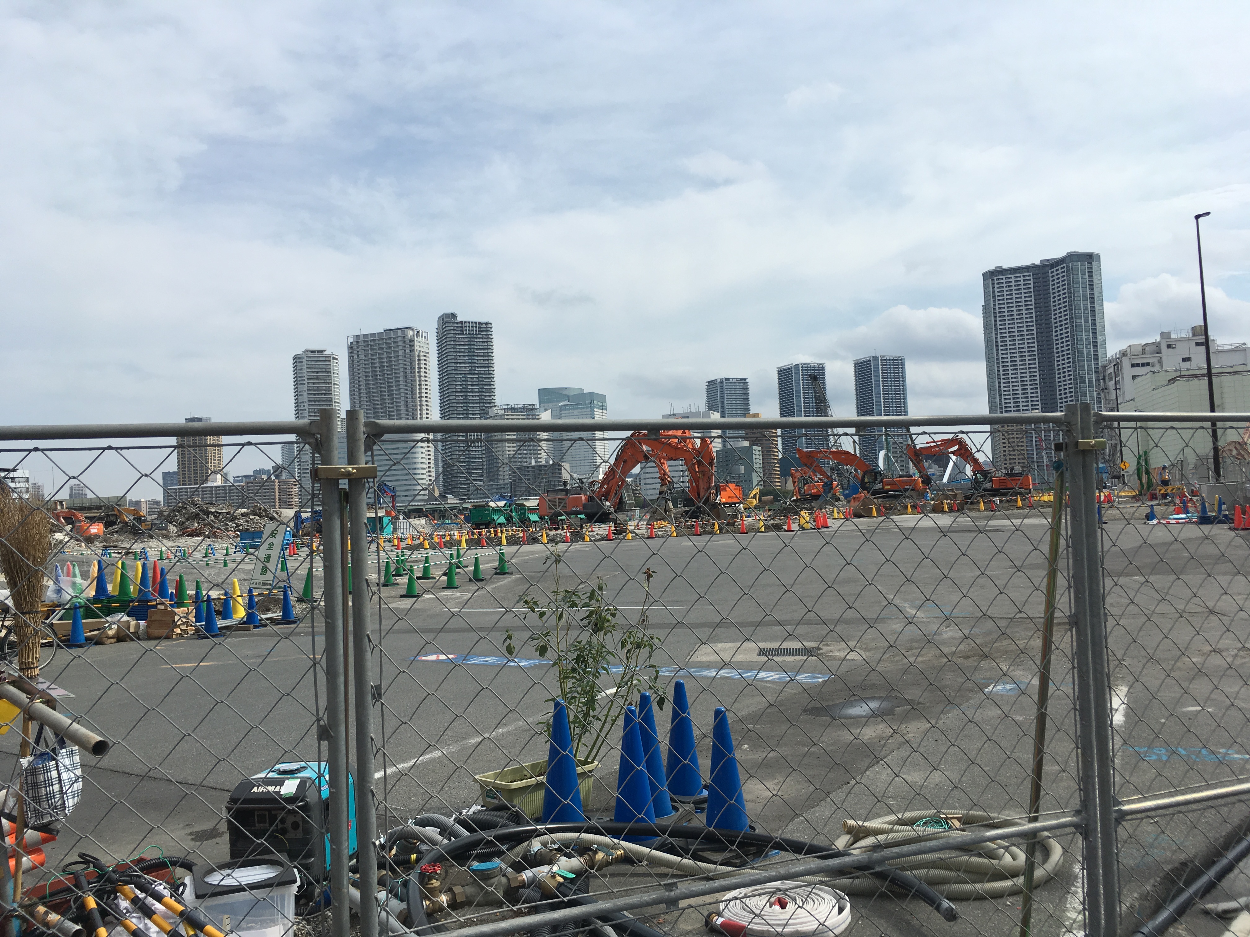 Former Tsukiji Wholesale Market Tokyo