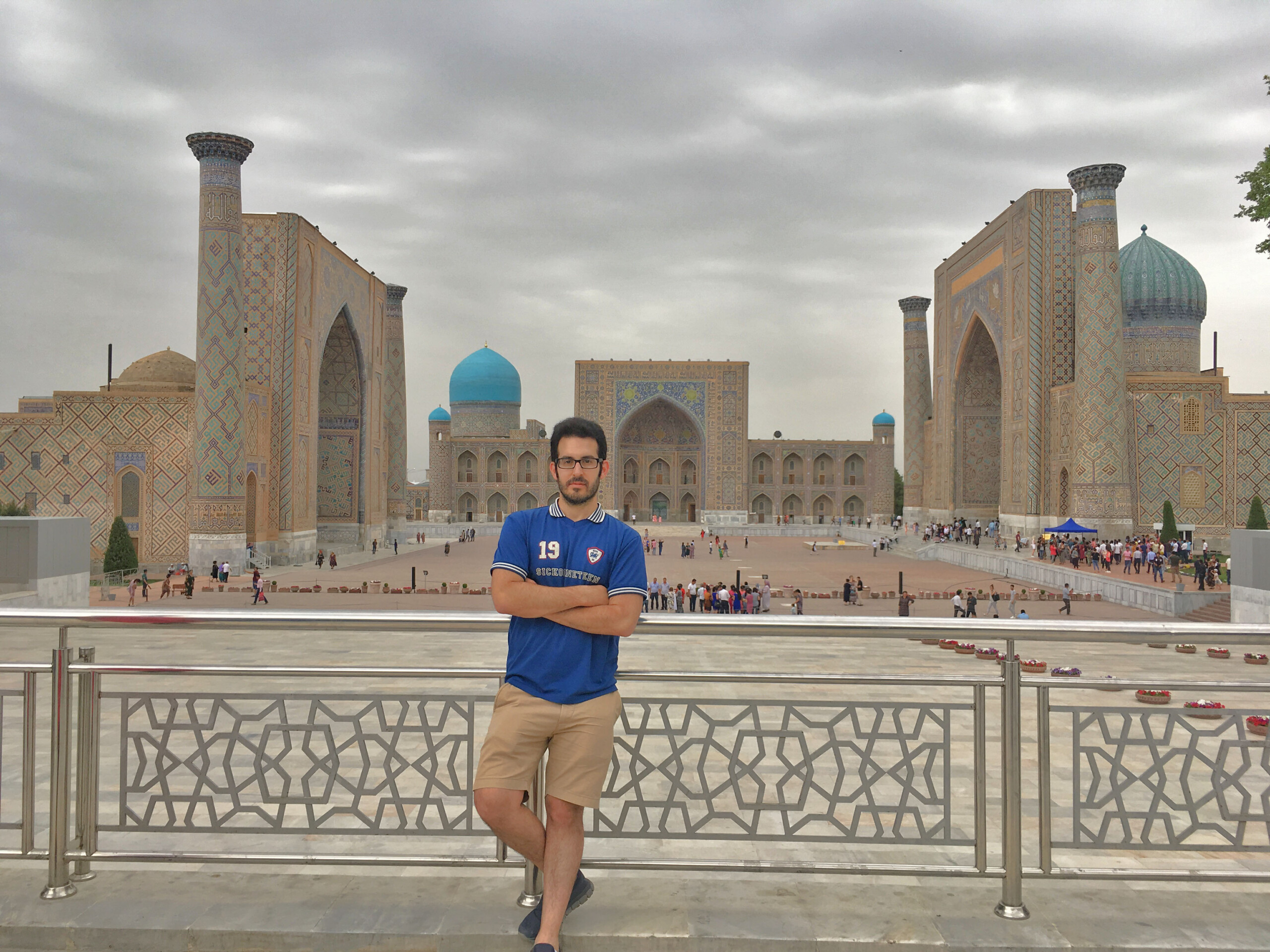 Registan public square, Samarkand, Uzbekistan