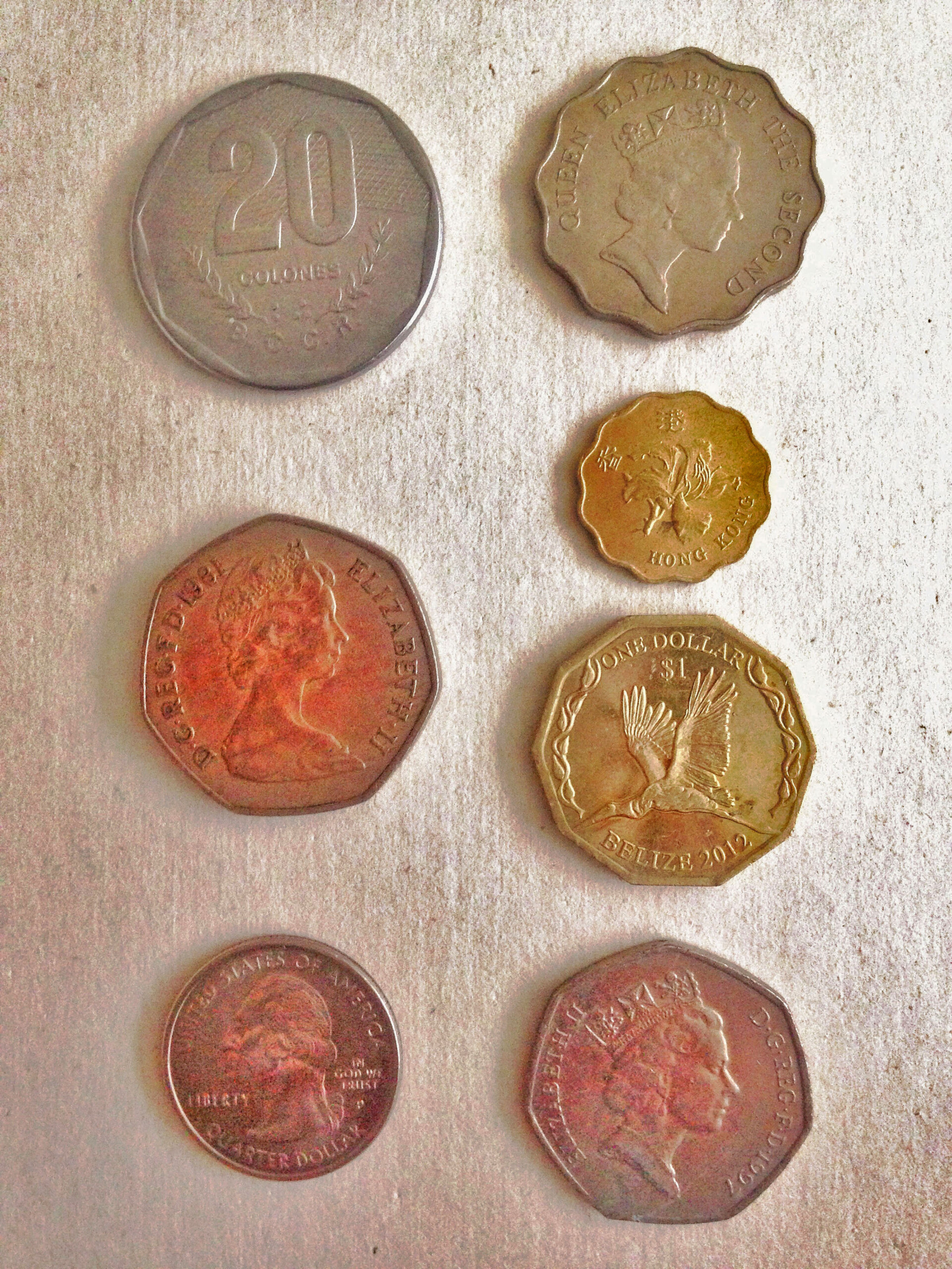 Obnoxious Coin Shapes