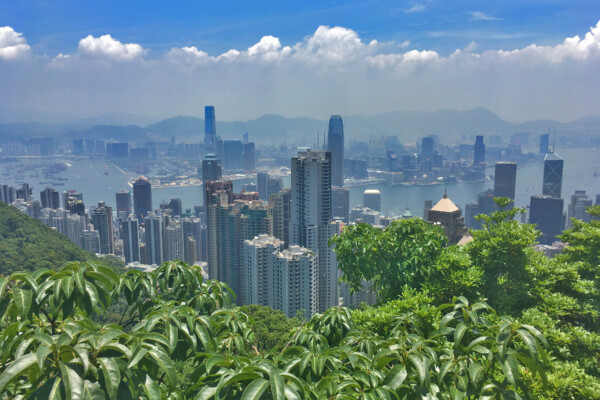 Hong Kong Skyline at Victoria's Peak
