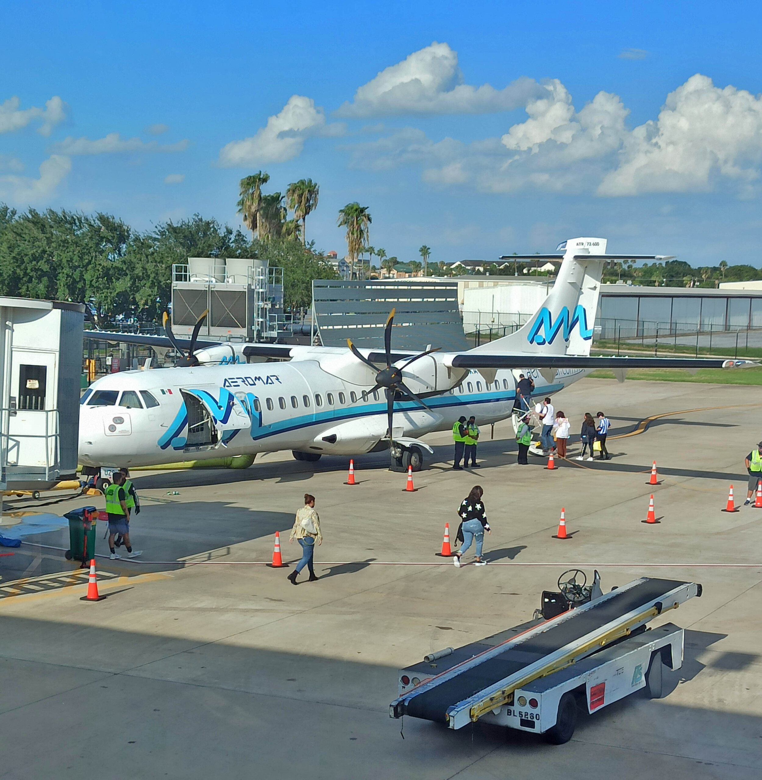 Aeromar ATR 72-600 at McAllen International Airport (MFE), United States