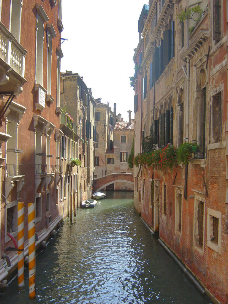 Gondola-Free Canal, Venice, Italy August 2007