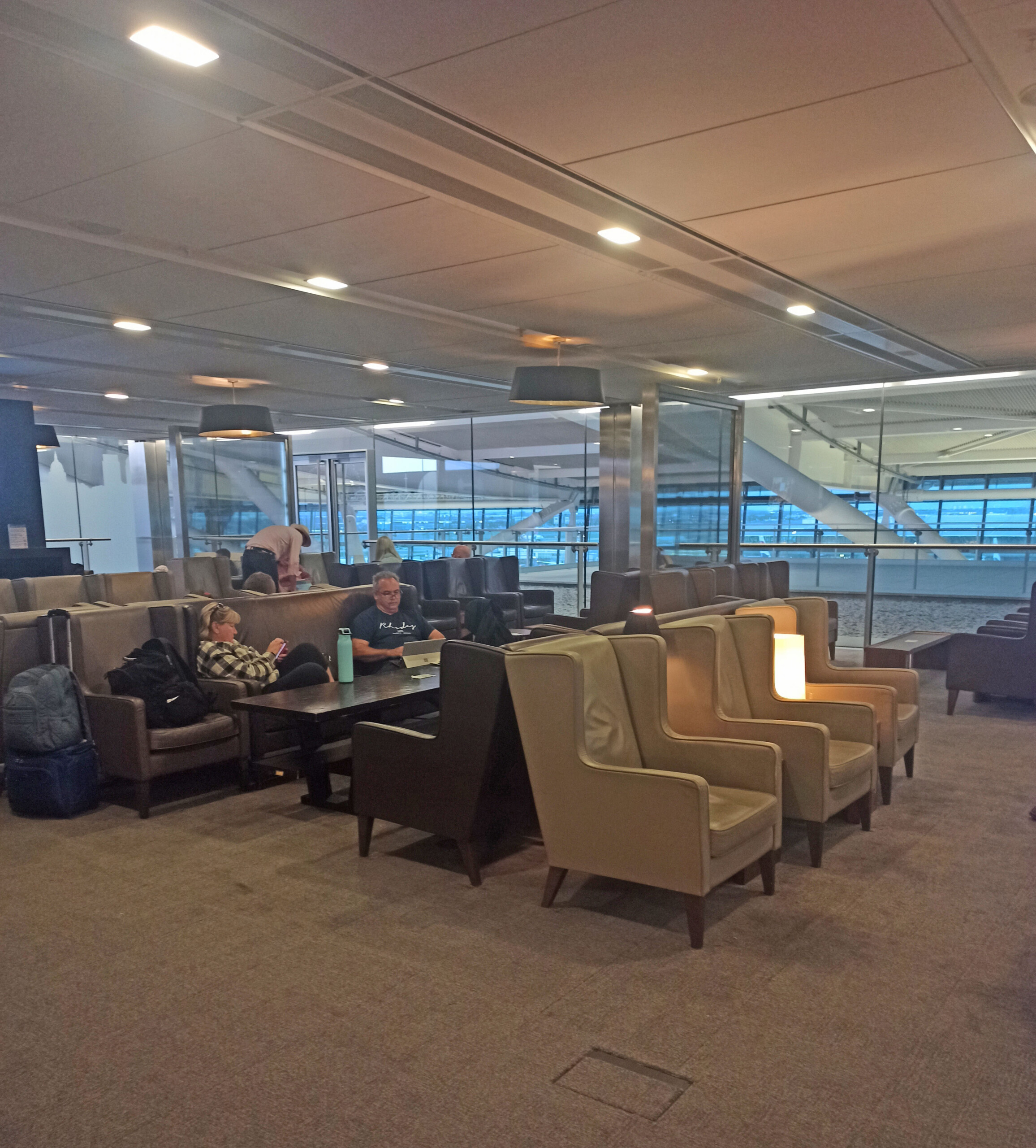 Another Seating Area at the British Airways Club Lounge South