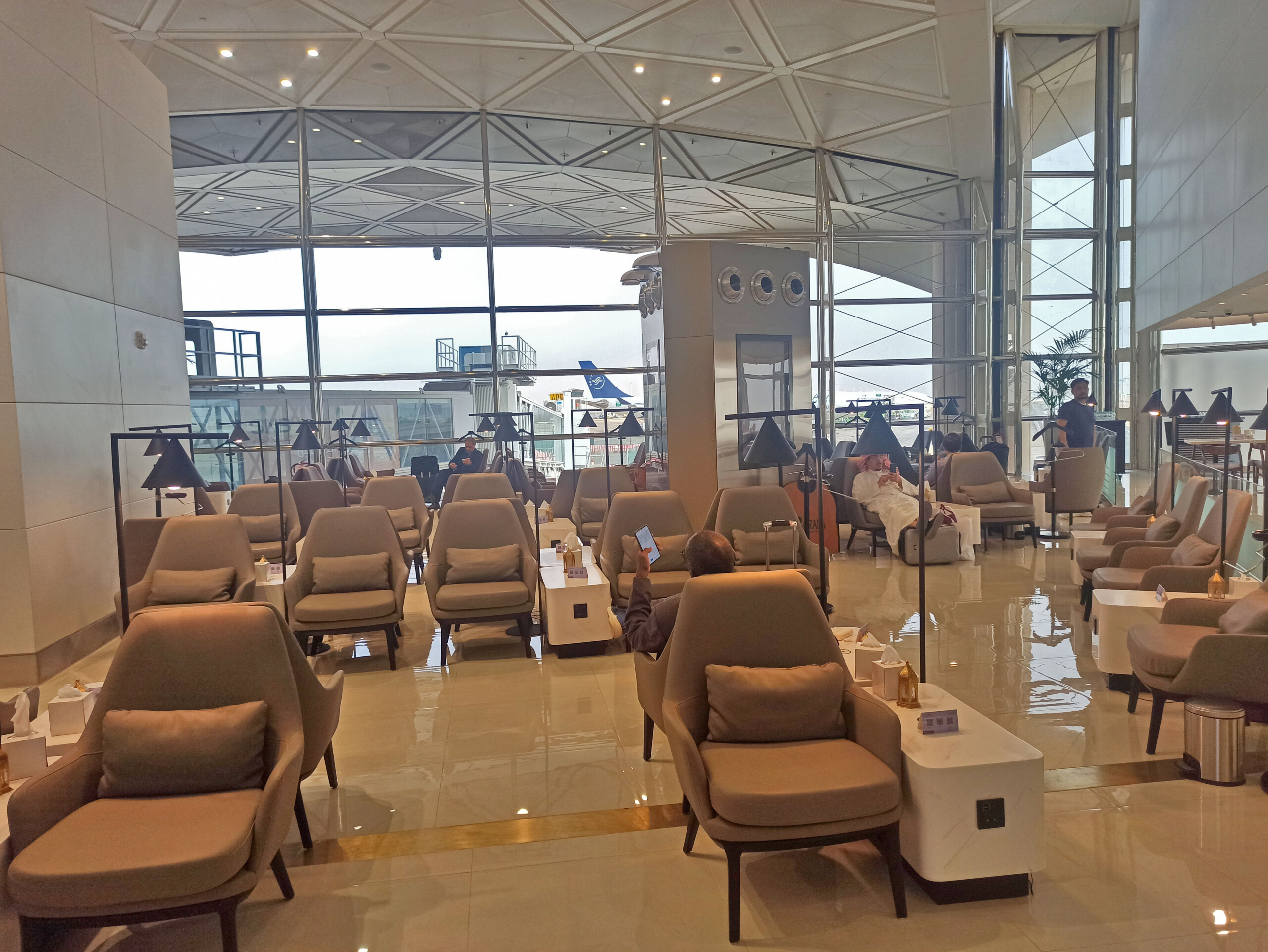 Saudia Alfursan Lounge Main Seating Area