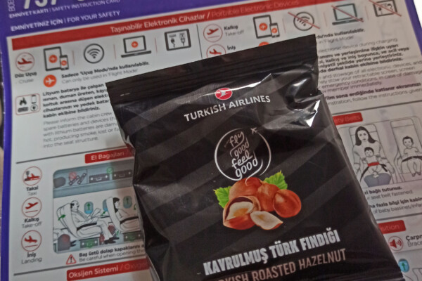 Turkish Airlines Business Class Snack