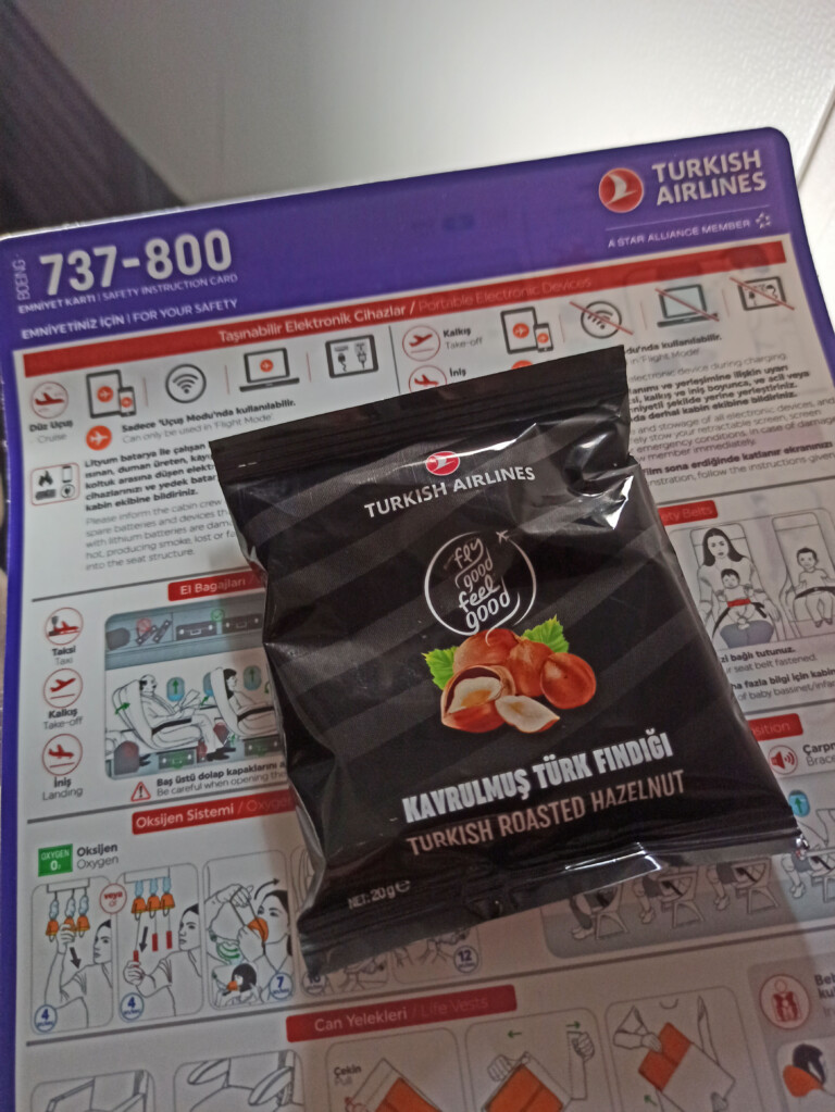 Turkish Airlines Business Class Snack