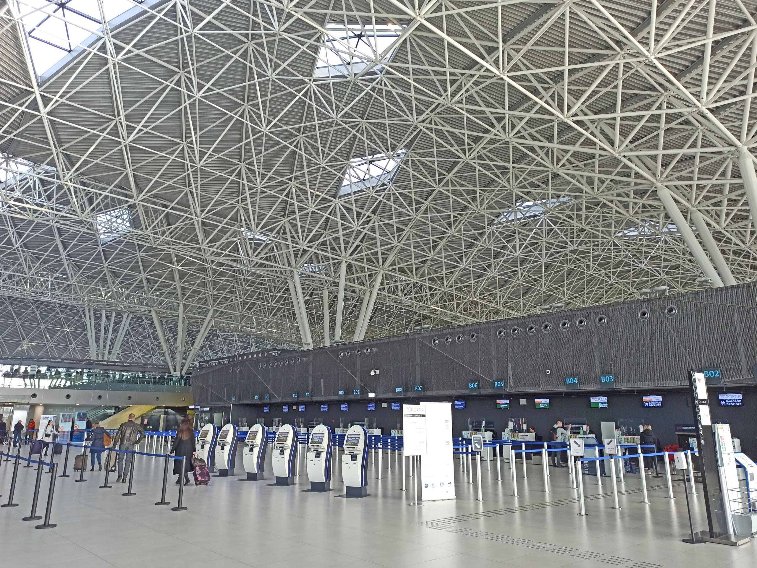 Zagreb Airport Check-in Hall