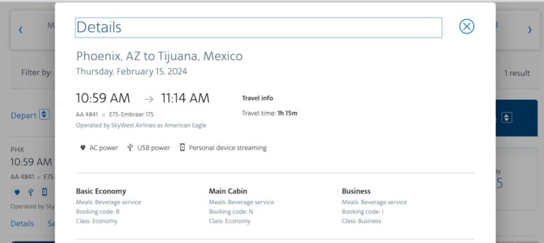 American Airlines Phoenix Tijuana Nonstop