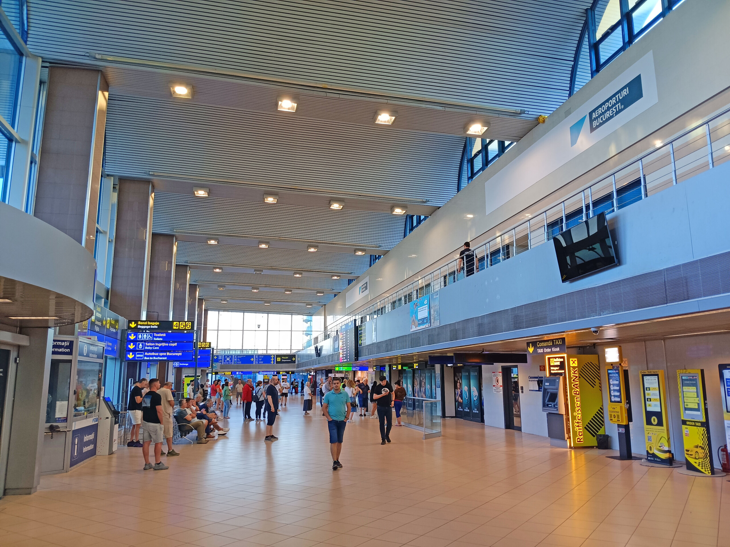 Bucharest Otopeni Arrivals Hall