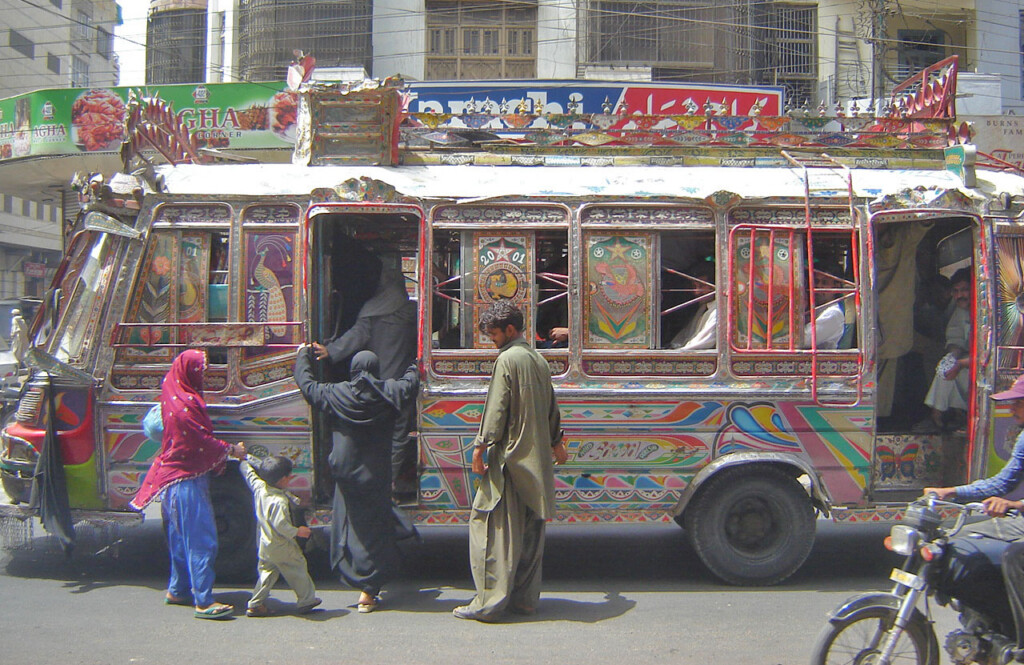 Karachi Bus, Pakistan