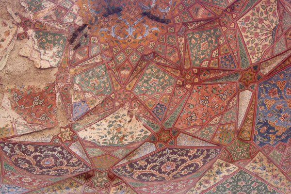 Wazir Khan Mosque Ceiling, Lahore, Pakistan