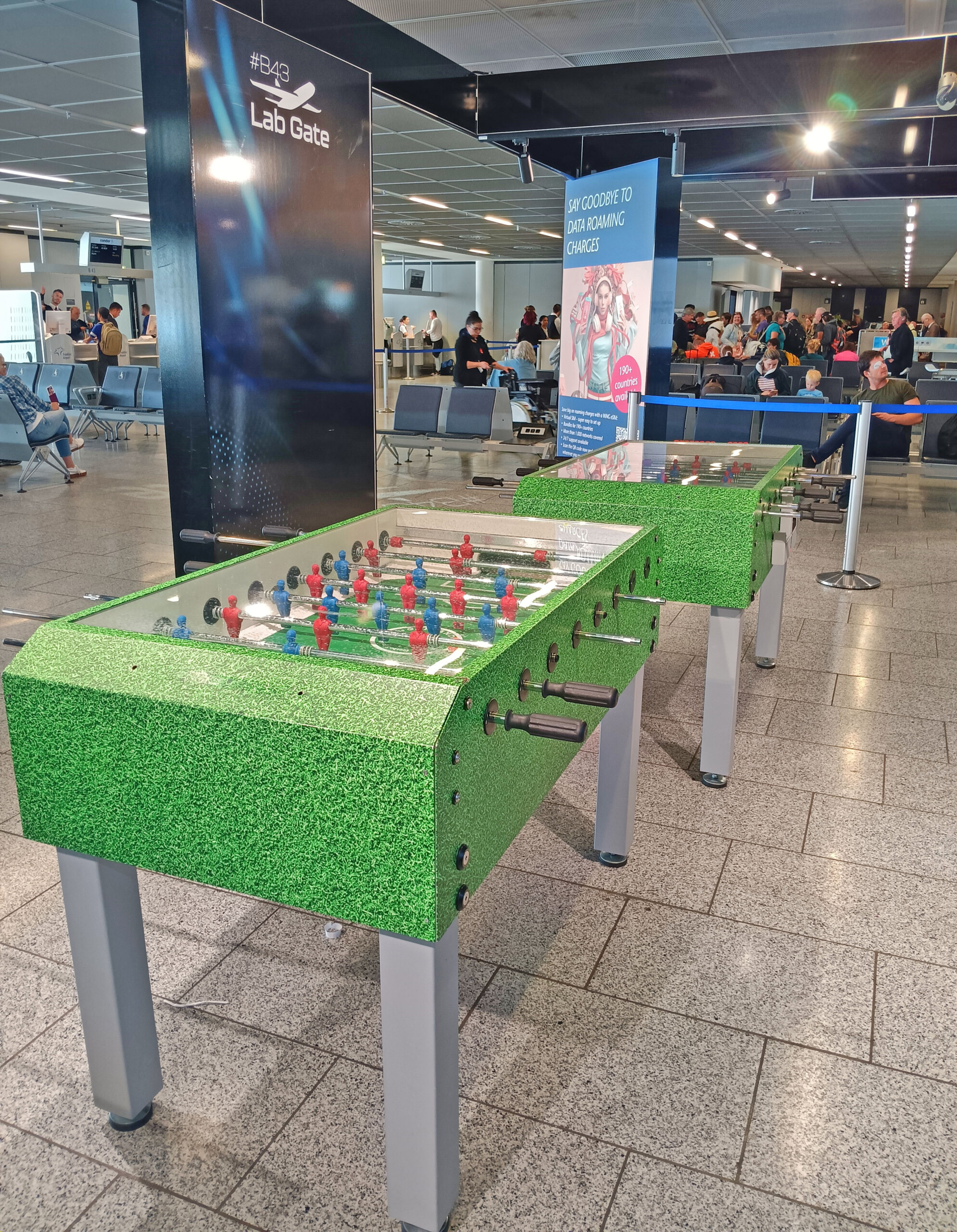 Gate B43 Foosball