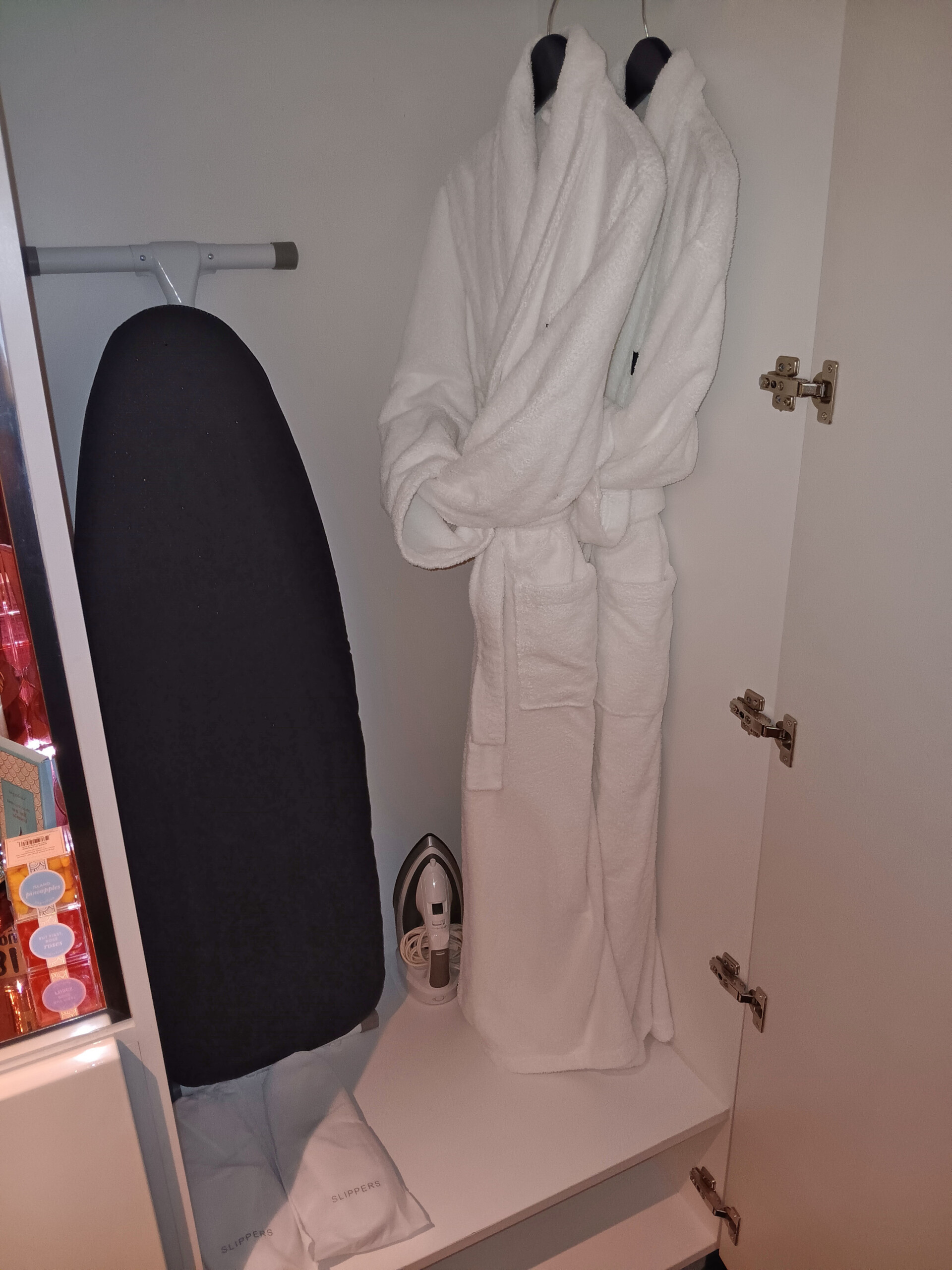 Robes & Ironing Board