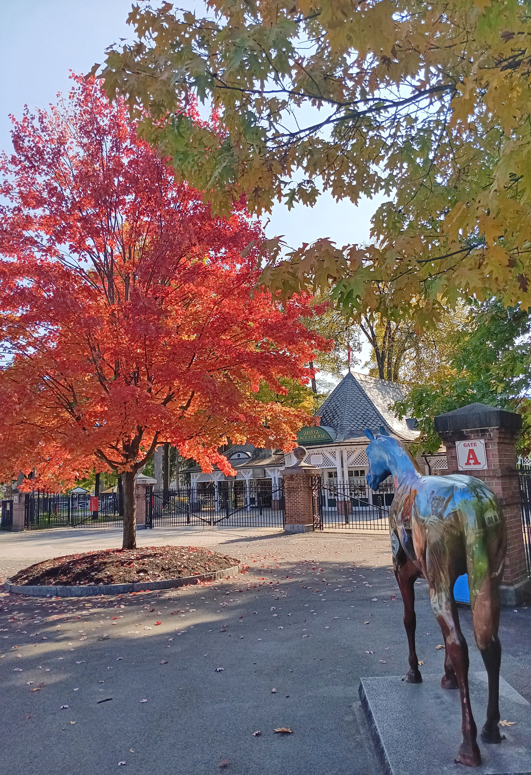 Saratoga Race Course Entrance