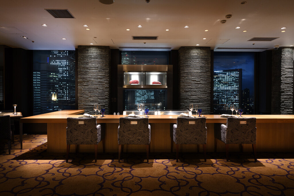 Japanese Dining & Bar FUGA (25F)(Teppanyaki counter), Source: Shinjuku Prince Hotel