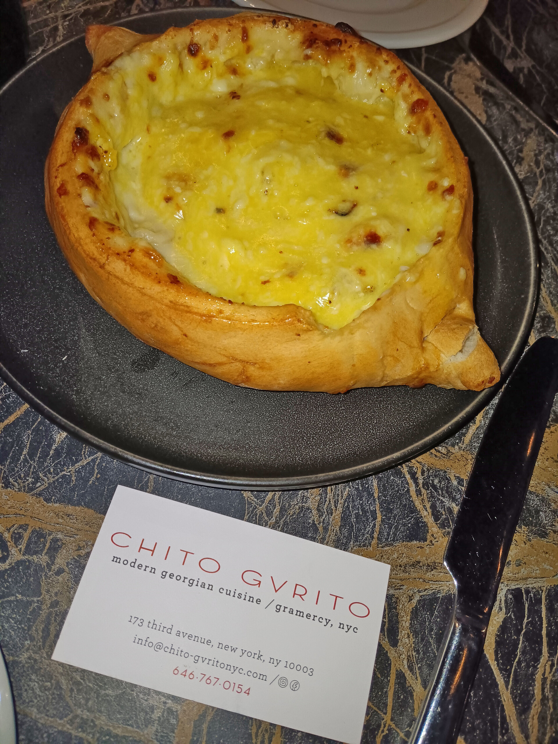 Chito Gvrito Adjaruli Khachapuri