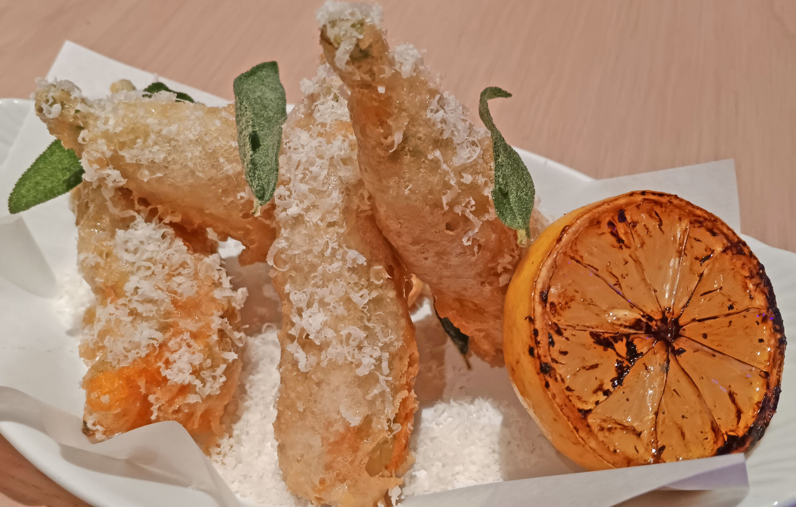 Squash Blossom Tempura