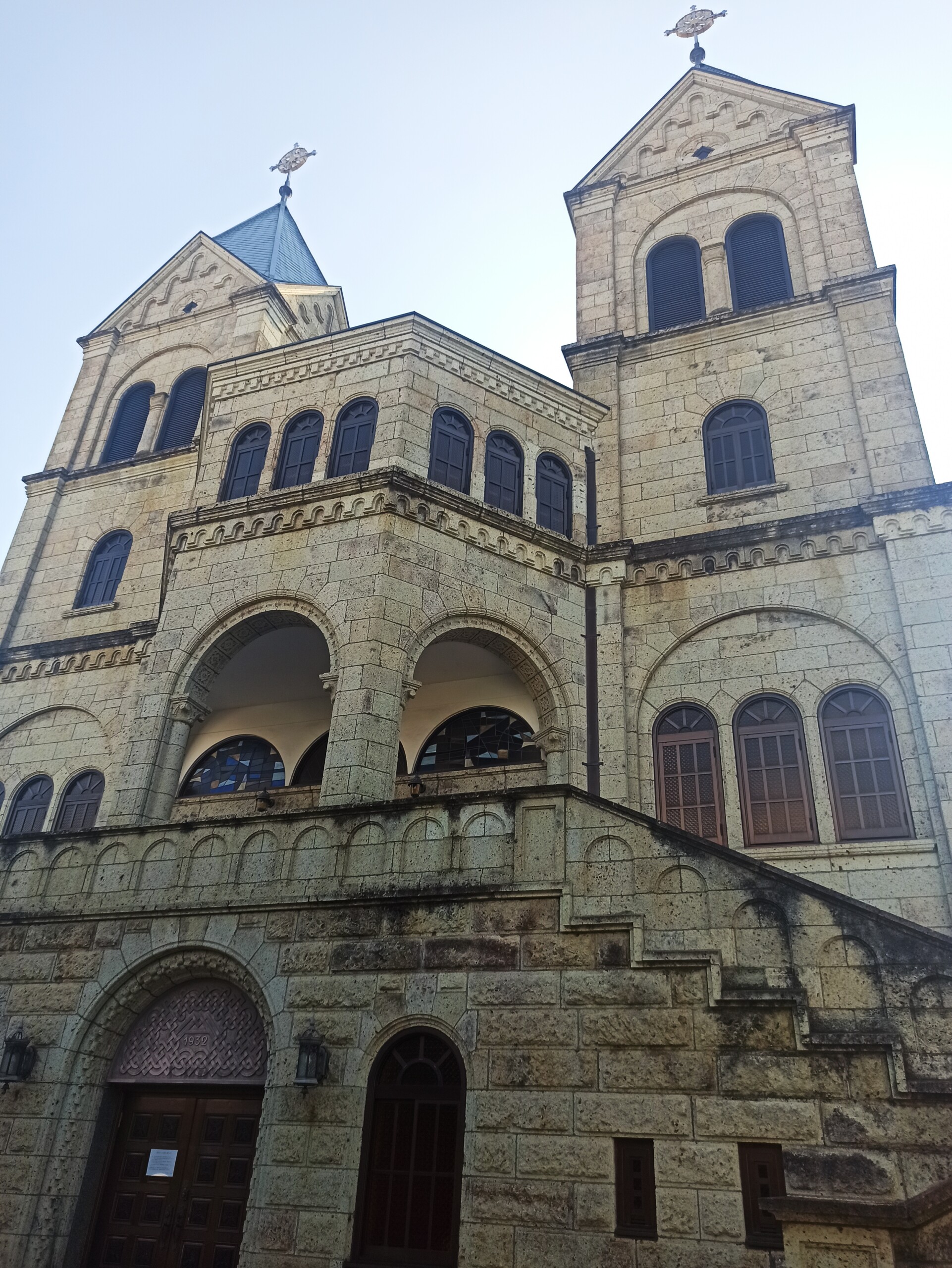 Matsugamine Catholic Church with Oya Stone