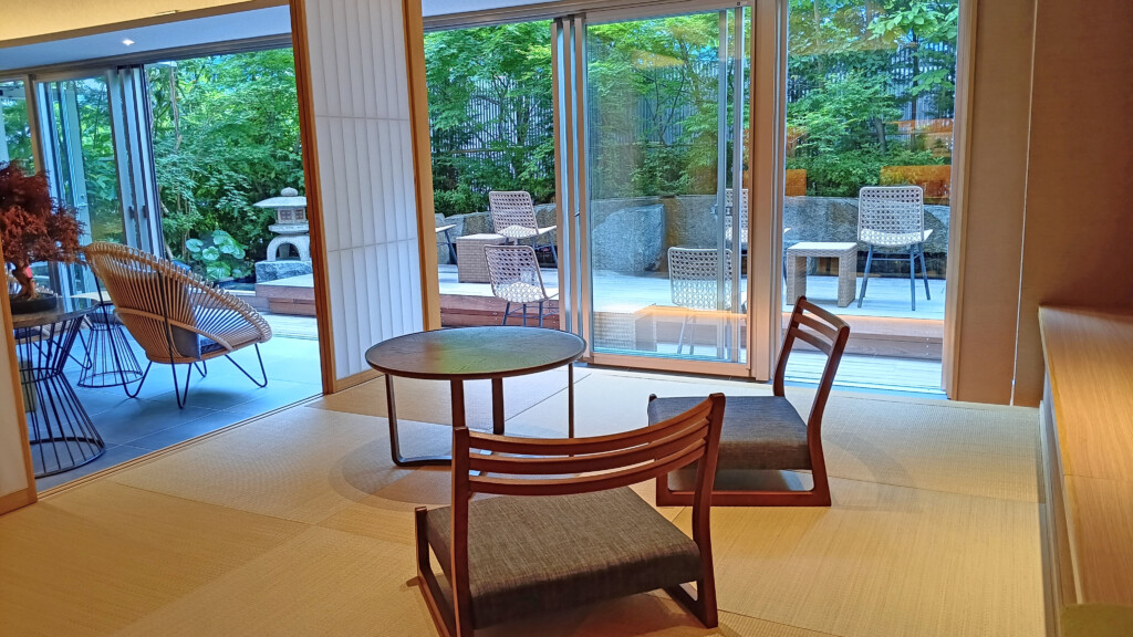 Tatami Seating at Relax Lounge