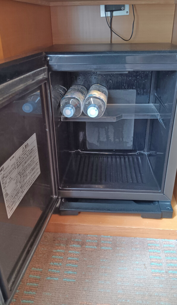 Fridge with Mineral Water