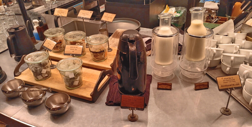 Tea and coffee
