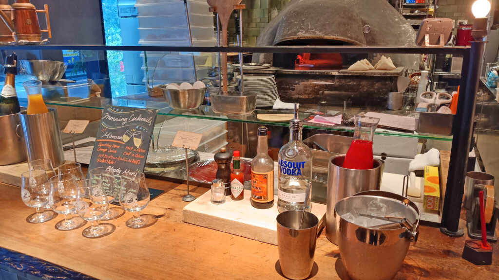 Bloody Mary, Mimosa, and Oven