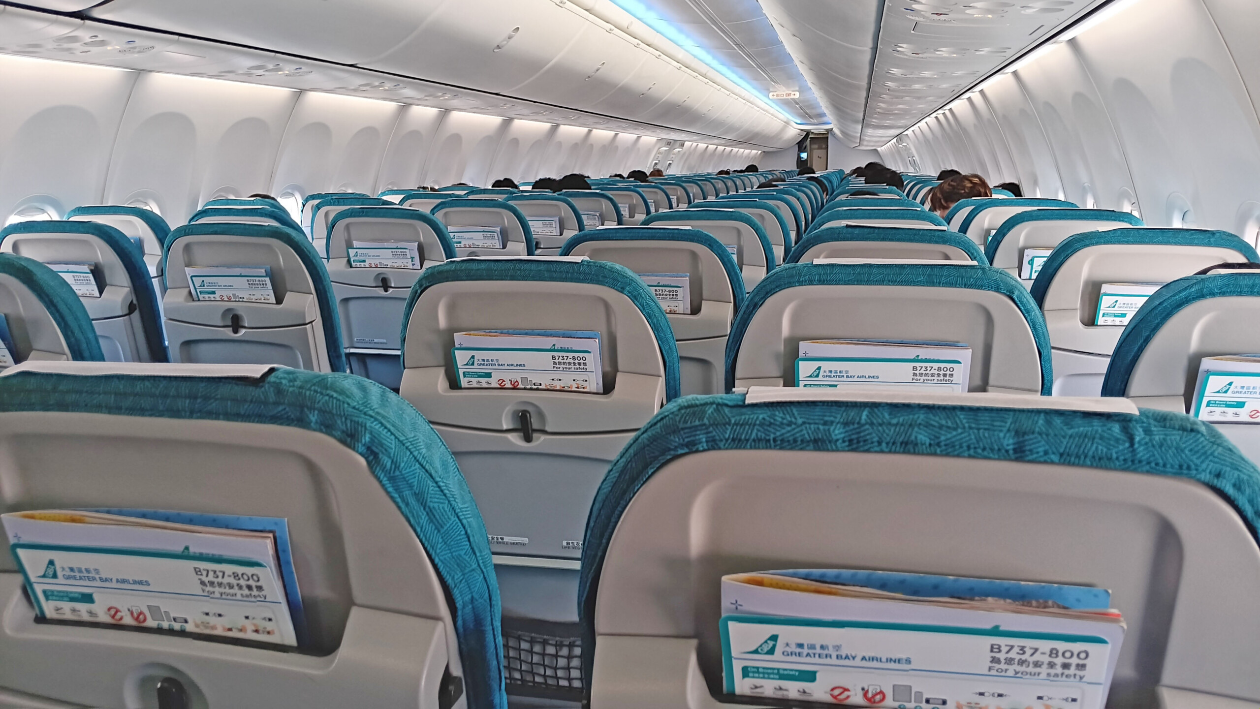 Boeing 737-800 Interior