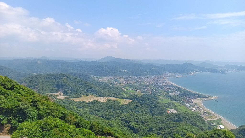 Views towards the south
