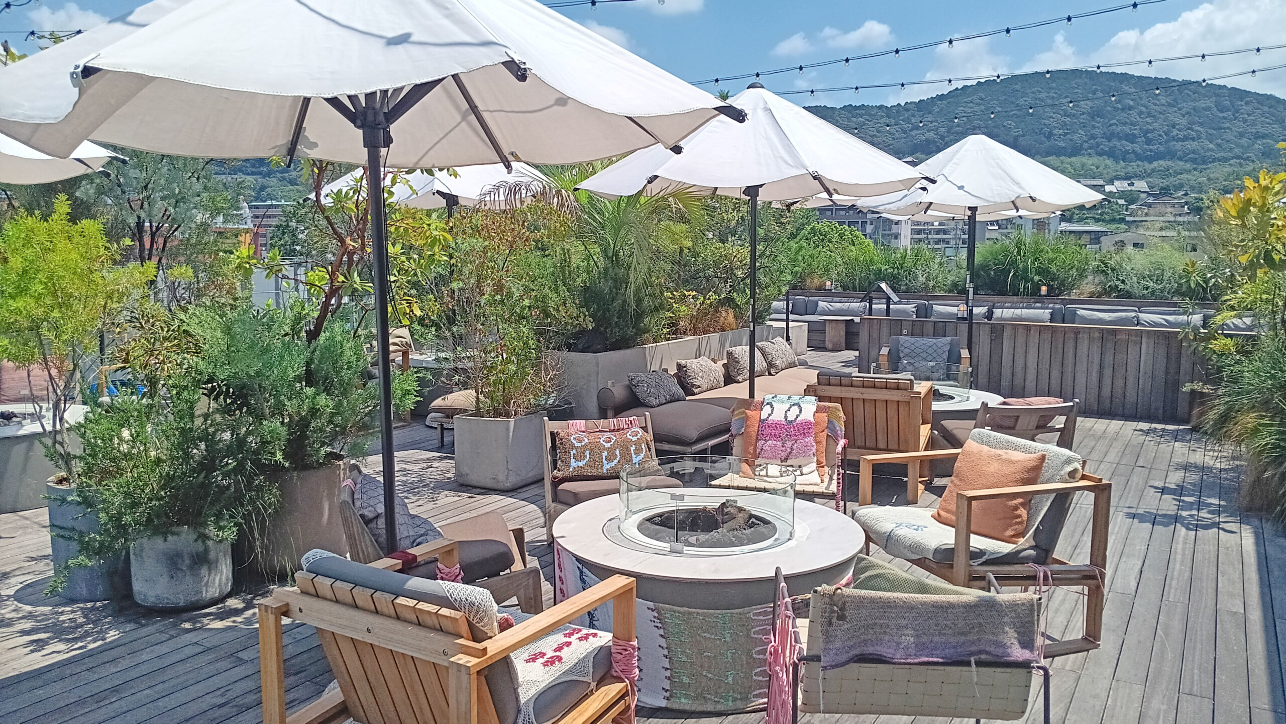 6th Floor Rooftop Bar and Seating