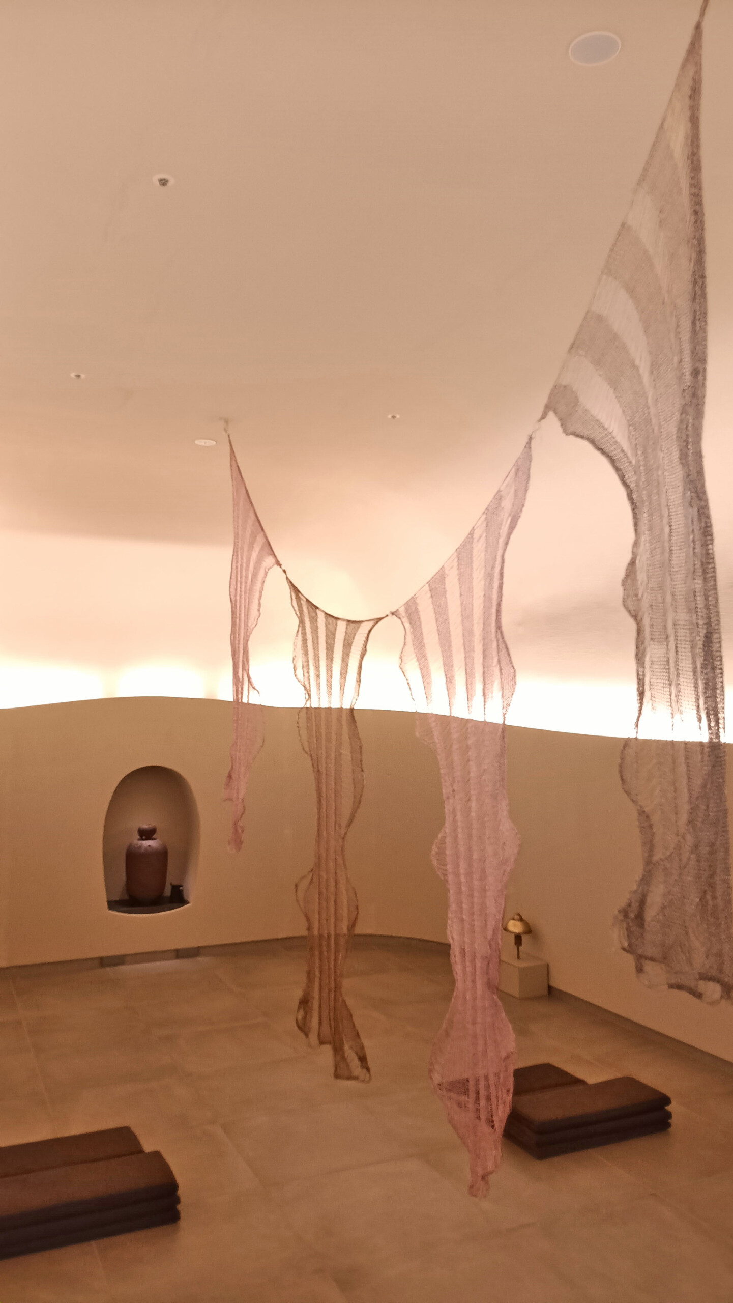 Meditation Room (with temporary knitwear exhibit)