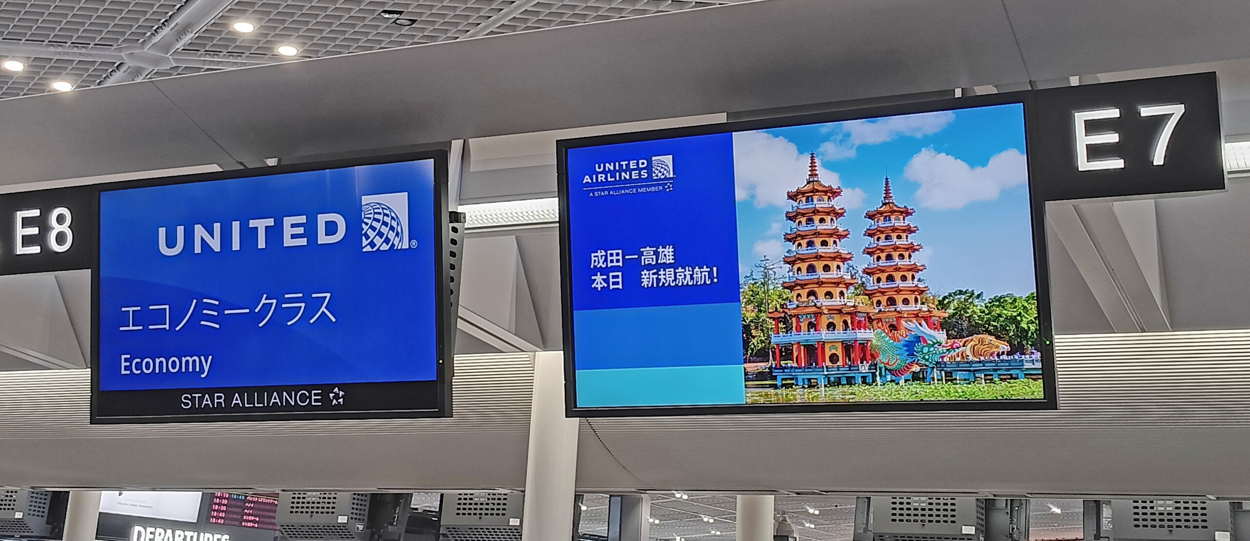 United NRT Check-in, Area D