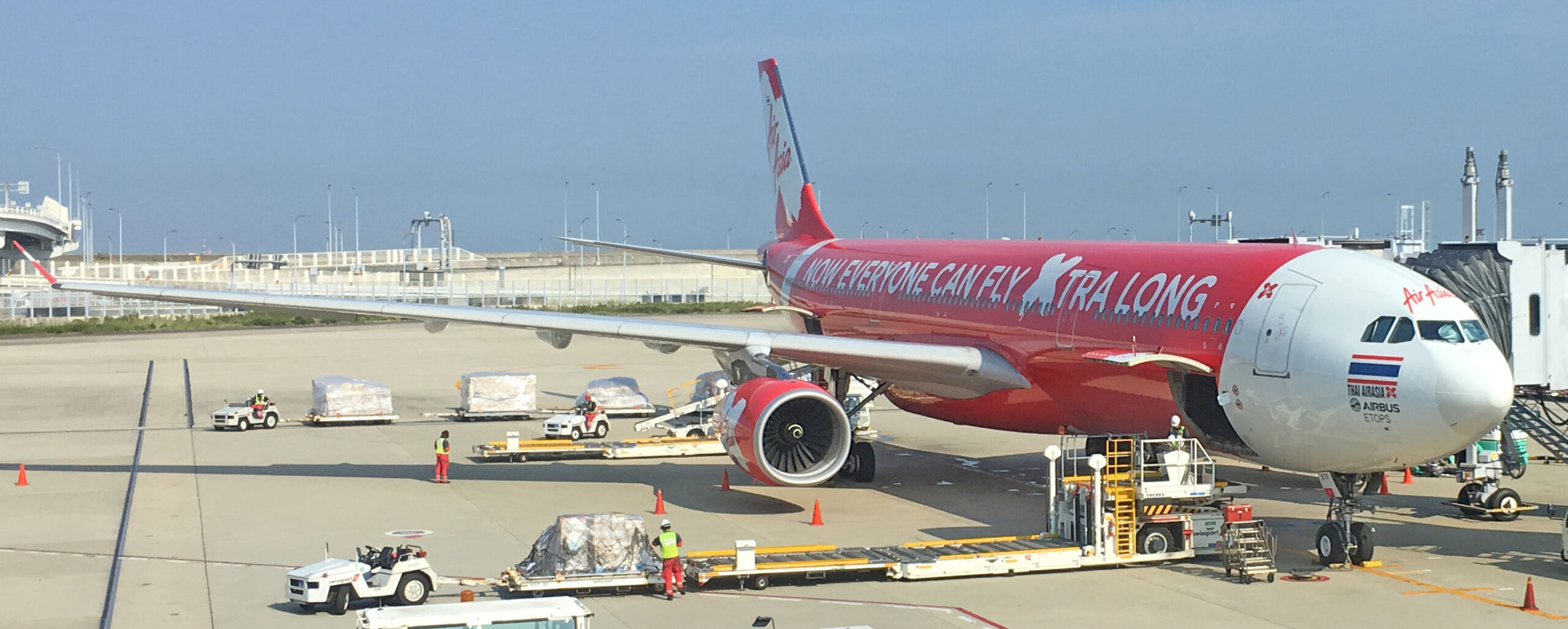AirAsia X A333 HS-XTF, KIX-DMK, 2019
