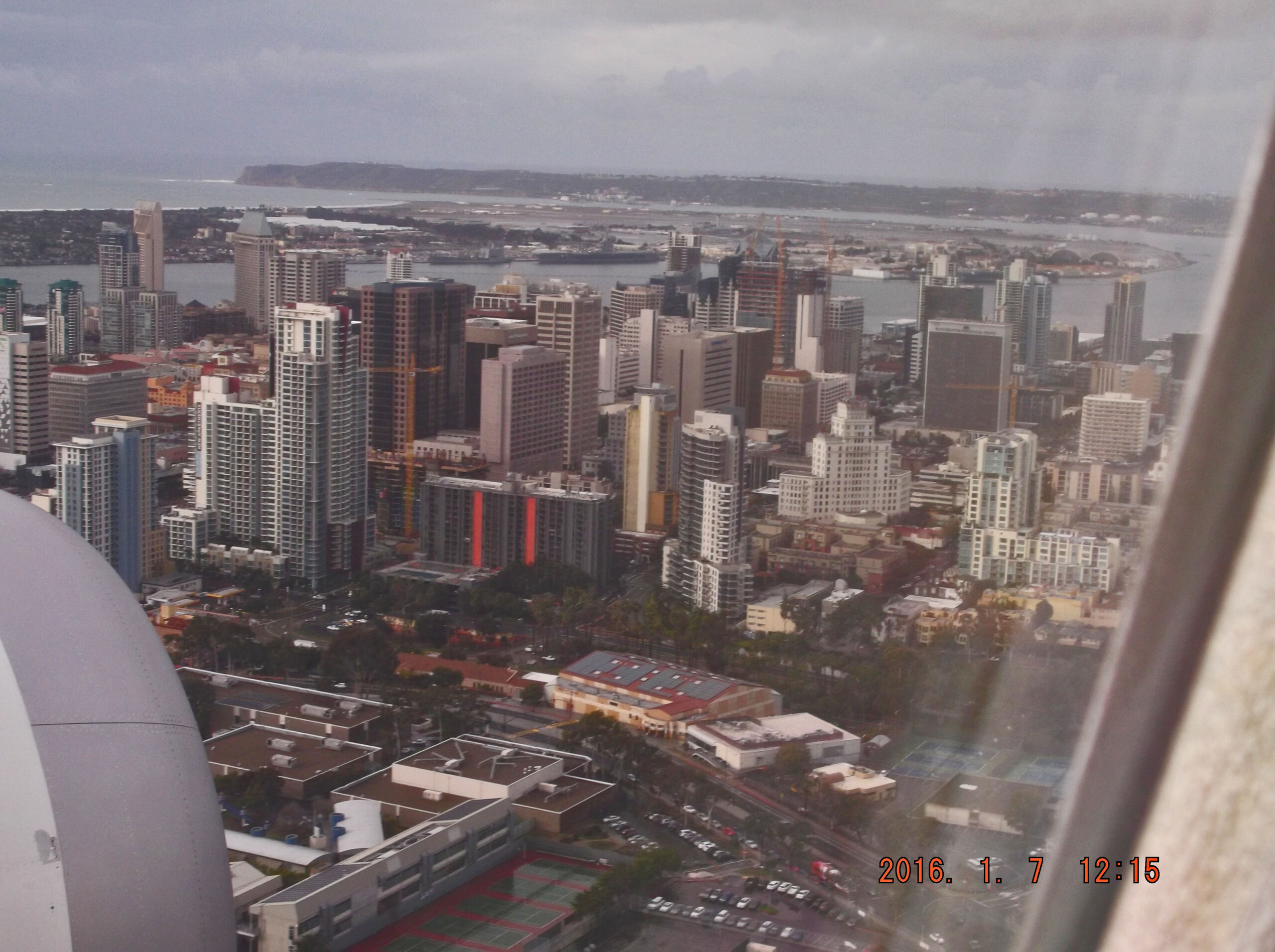 San Diego Skyline, January 2016