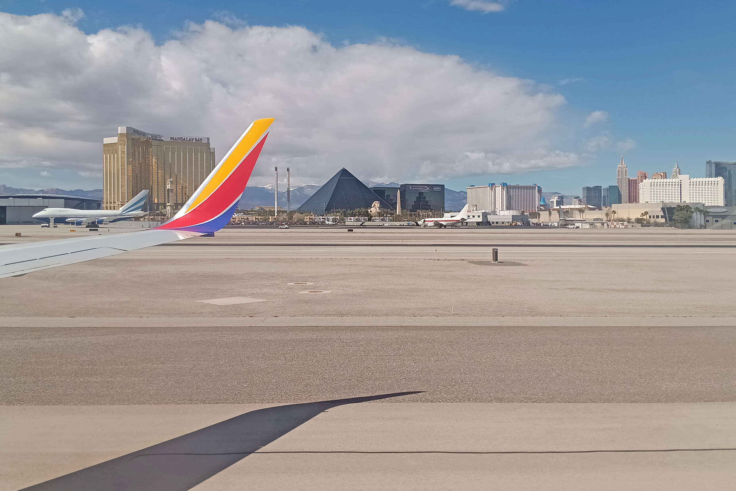 Southwest Boeing 737 at Las Vegas LAS, 2024