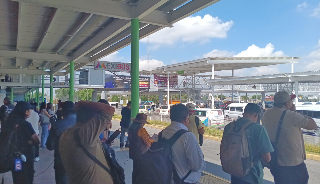 Ojo de Agua Typical Mexibús Station