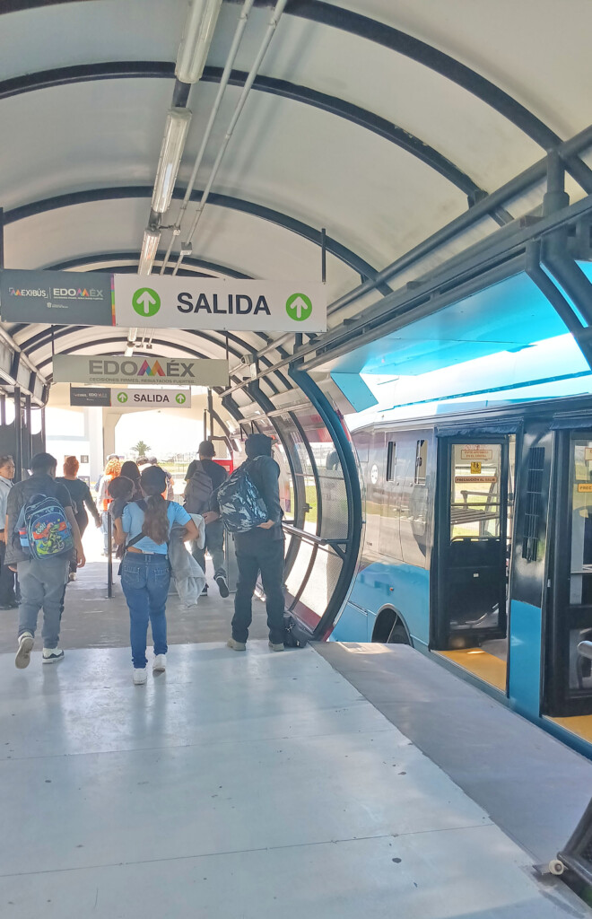 NLU Airport Mexibús Station