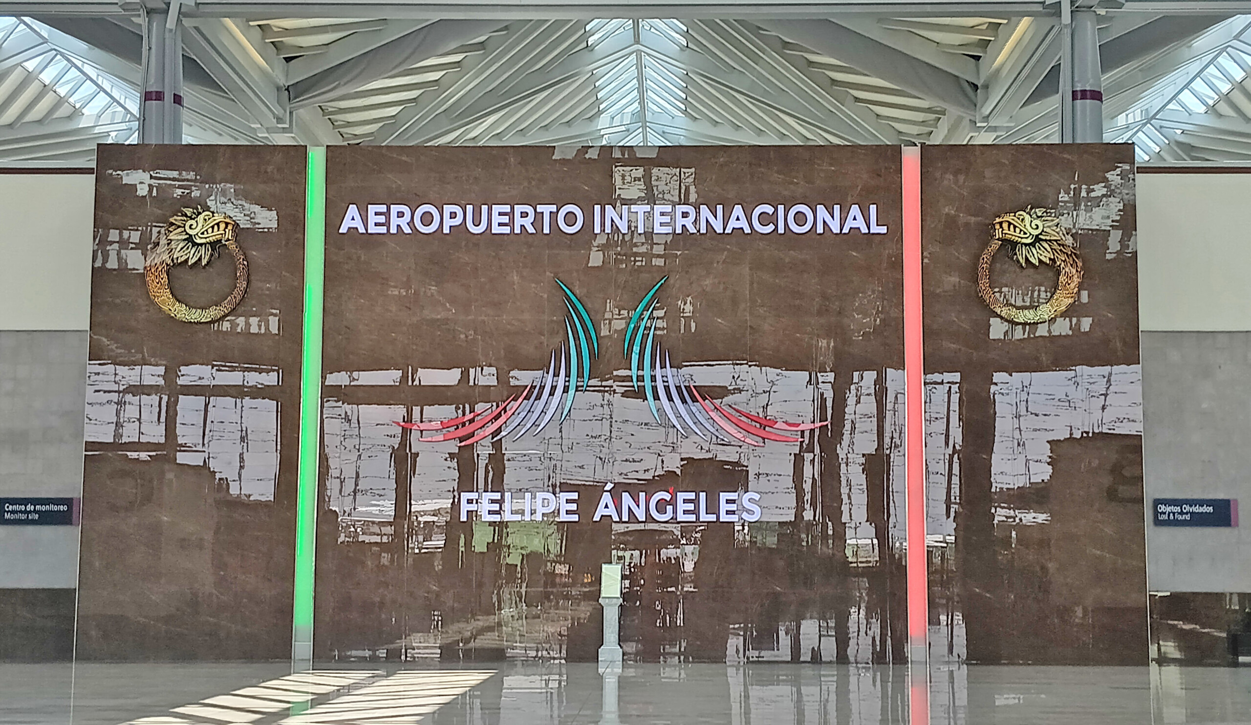 Felipe Ángeles International Airport Sign NLU