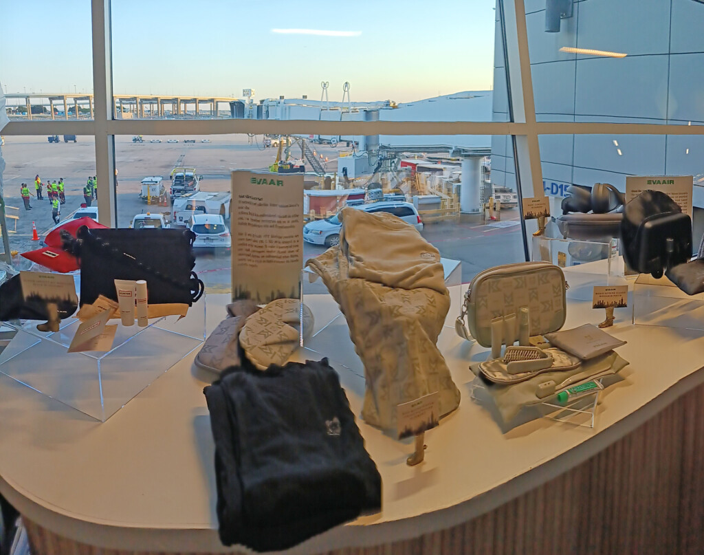 In-flight amenity kit displays #2