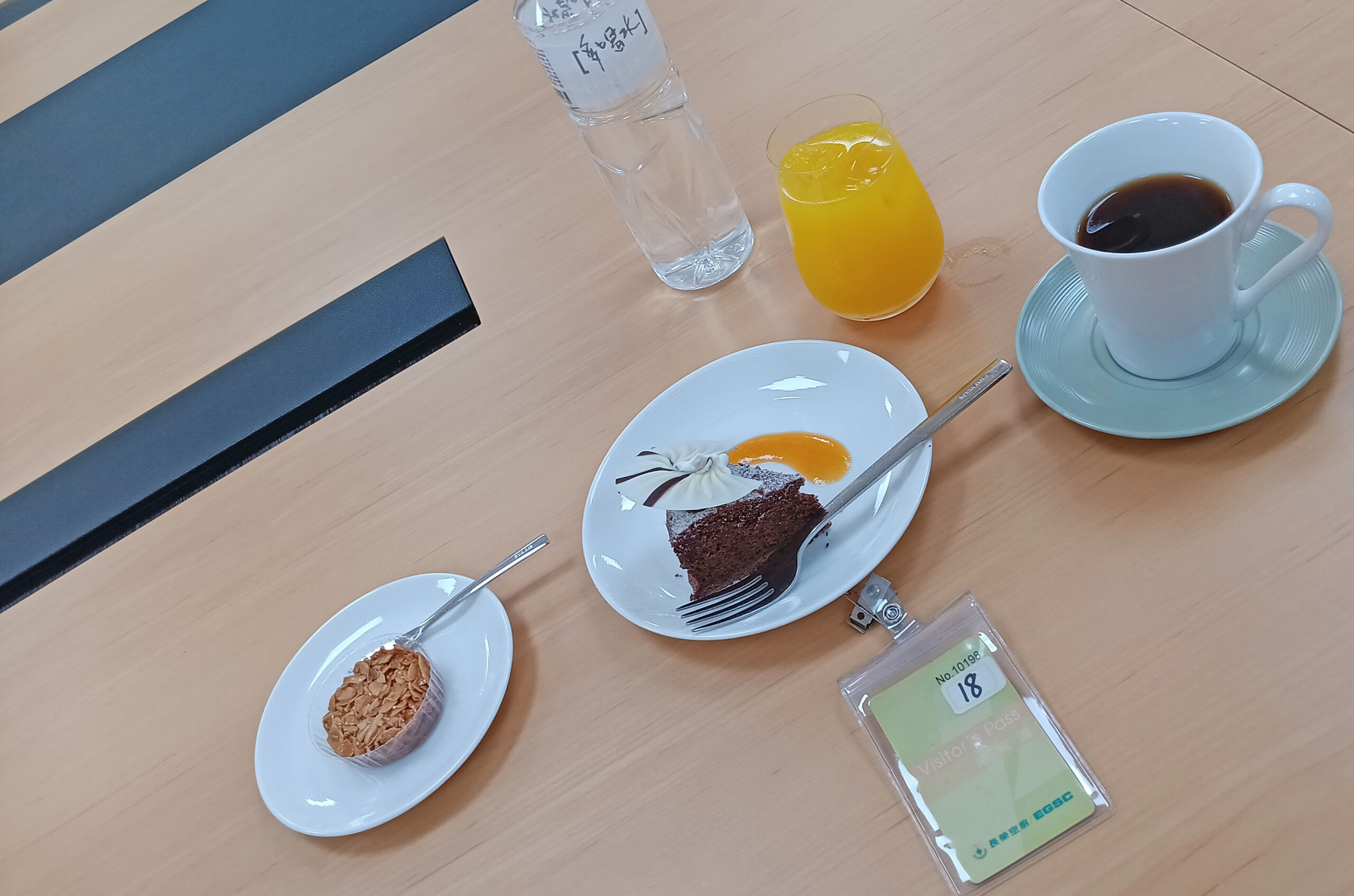 Catering dessert sample