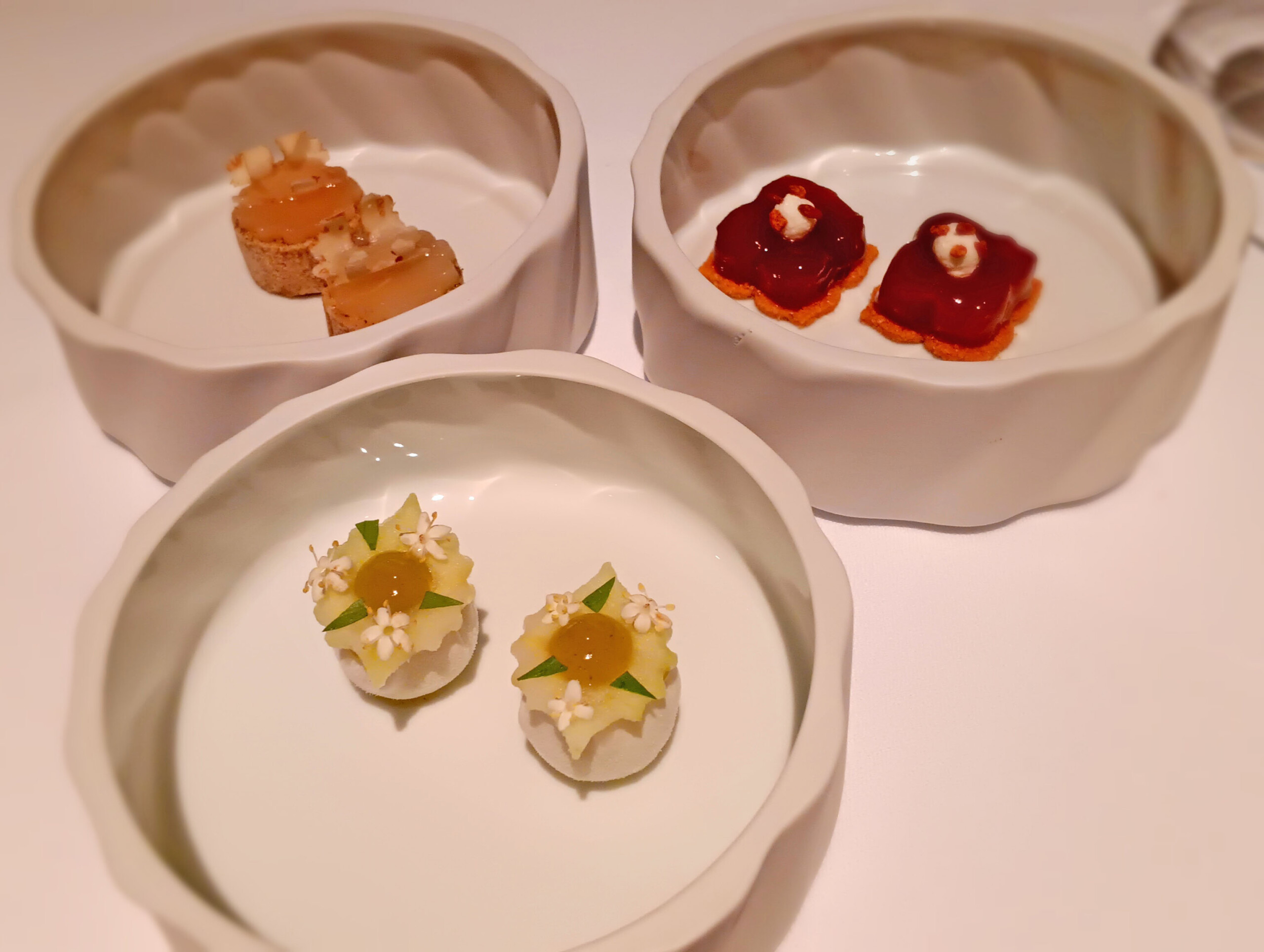 Dessert amuse-bouche