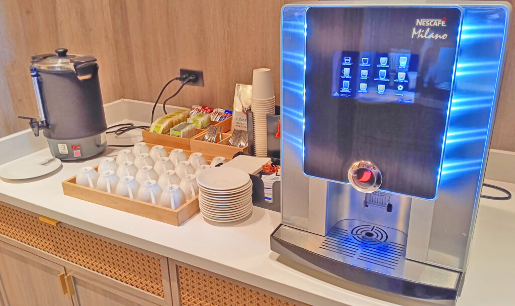 a machine on a counter