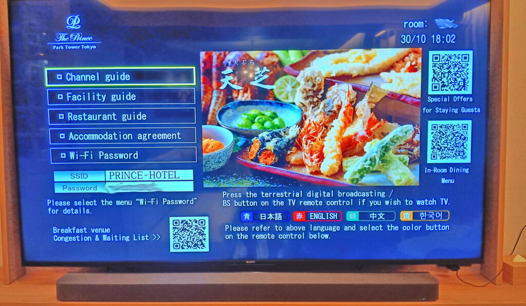 a screen shot of a television