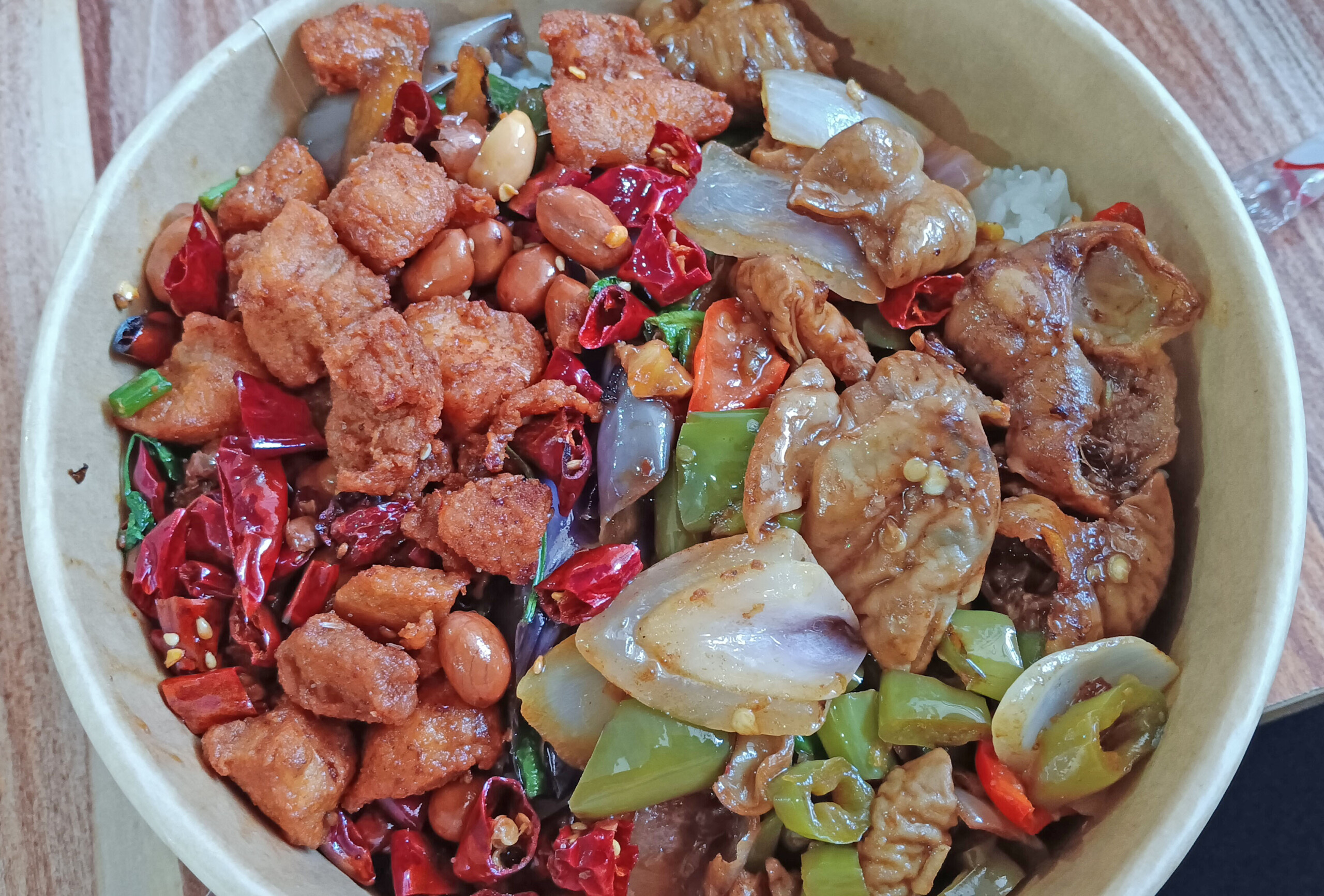 Mixed bag Chinese lunch