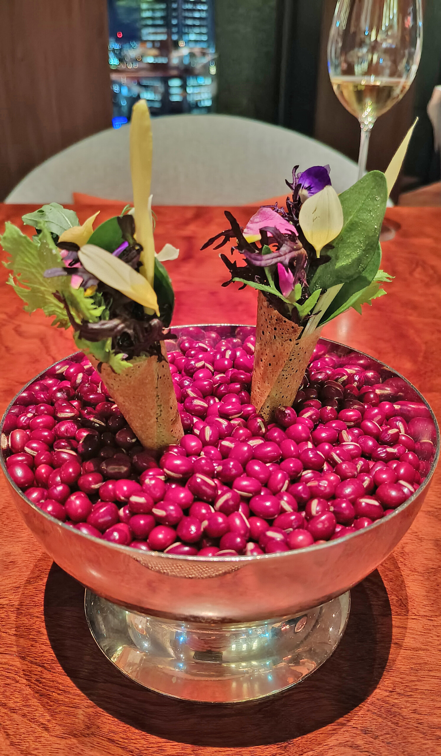 Salad "maki" -- healthy break