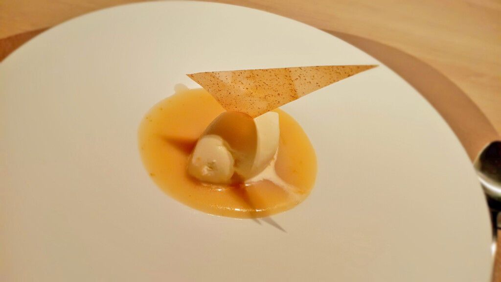 a plate of food on a table